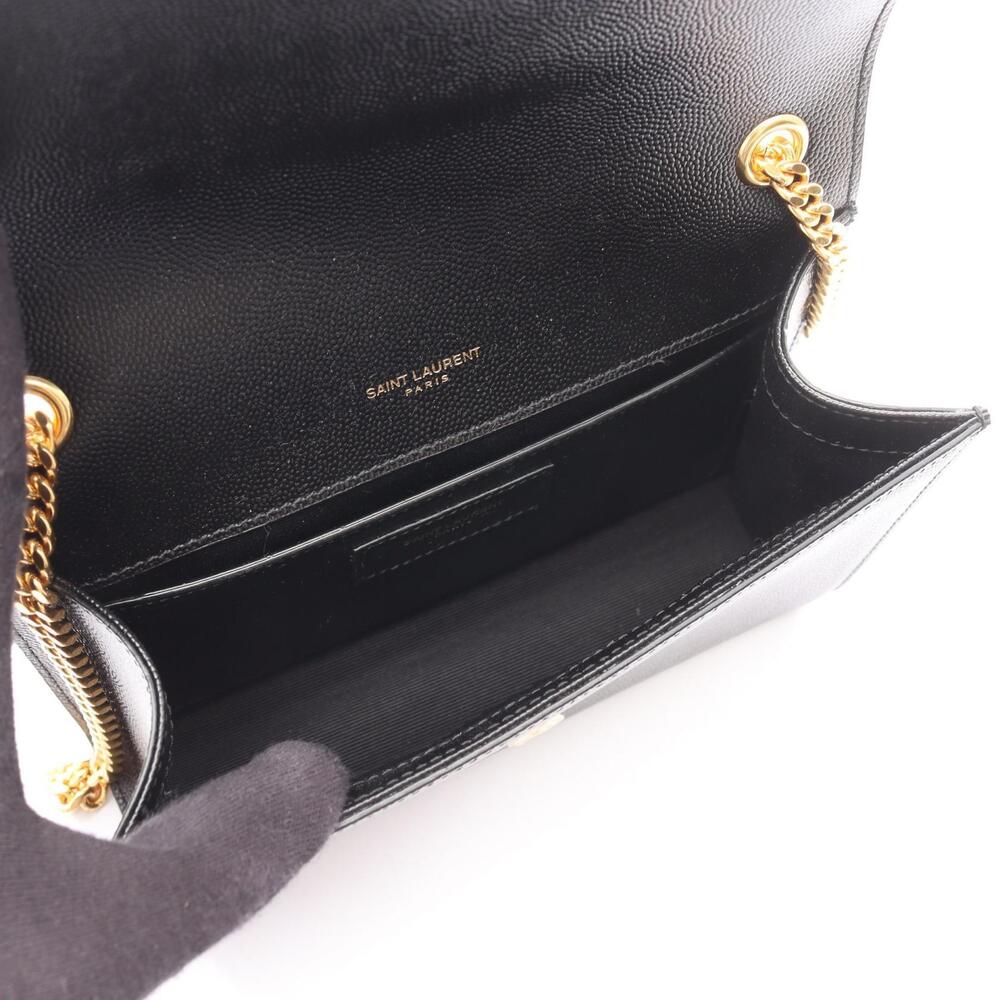 Saint Laurent Paris Kate Shoulder Bag Leather Black - Picture 3 of 4